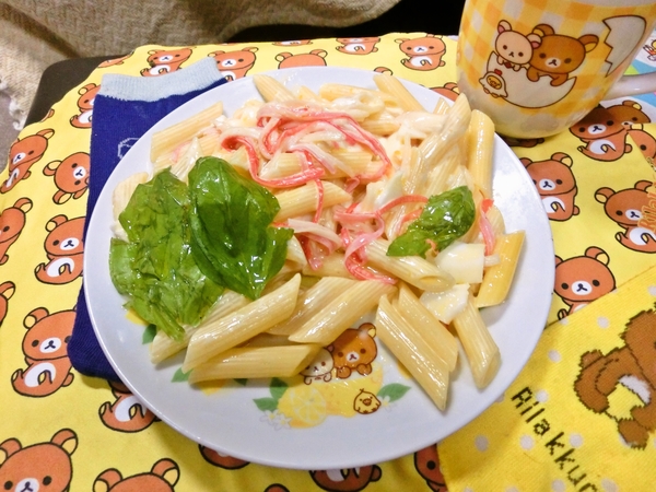 カニかまのイタリアンペンネ