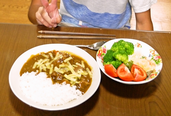 8月12日の晩御飯　ｂｙがみがみＭＡＭＡ