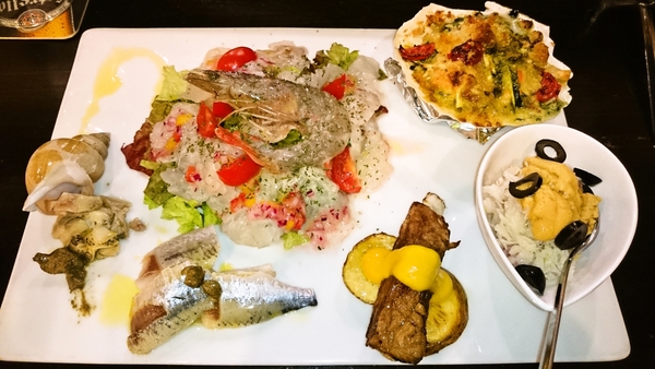 前菜盛合せ  イルテンポベアート@上板橋