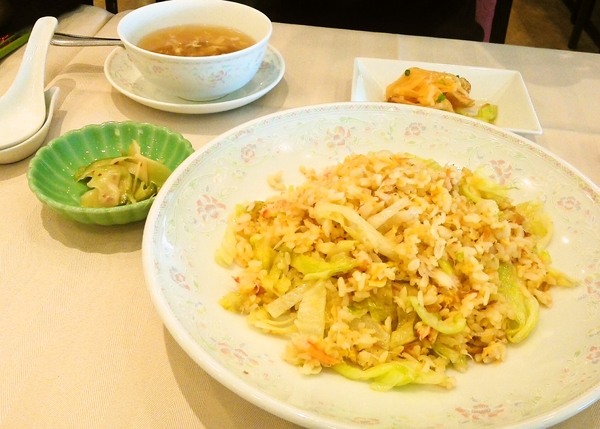 ズワイ蟹とレタスの炒飯@ANA Holiday inn MIYAZAKI