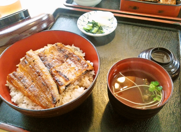うな丼（松）2000円＠うなぎの若林【宮崎市熊野】