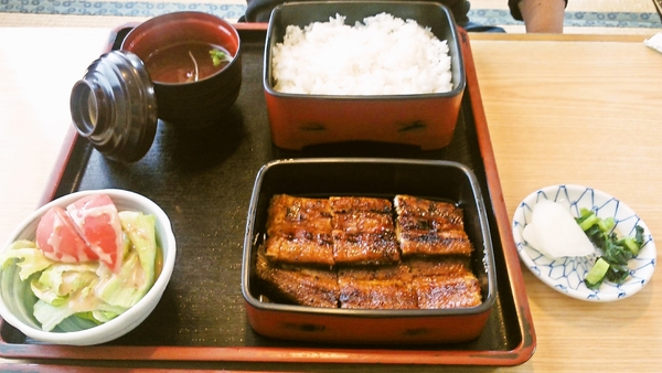うな重（松）3000円＠うなぎの若林【宮崎市熊野】