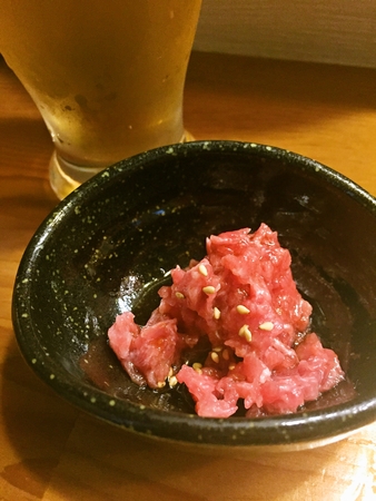 まぐろの中落ち
