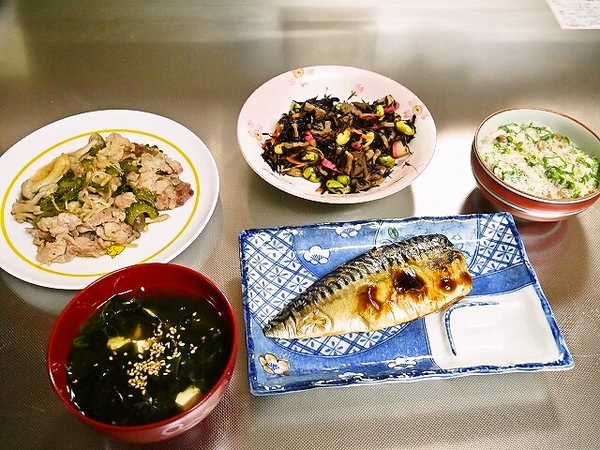 ８月２２日の晩御飯　ｂｙがみがみＭＡＭＡ