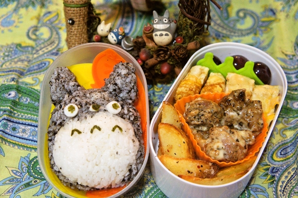 キャラ弁★失敗なしで簡単に♪可愛いトトロおにぎり