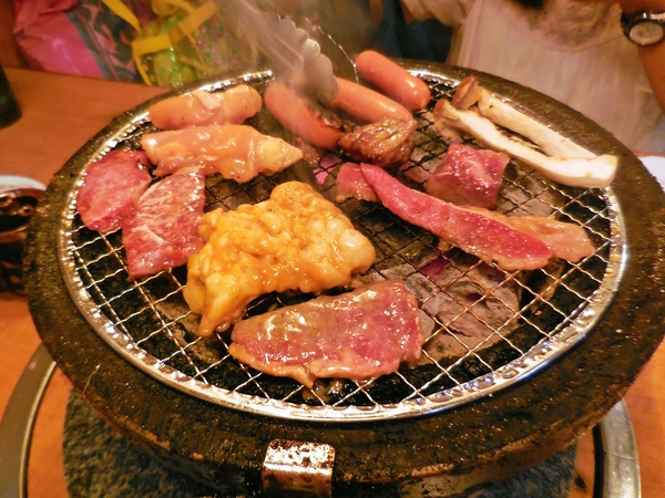 栄華亭の焼き肉