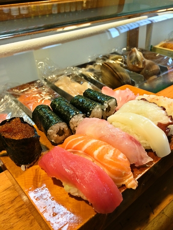 釧路吉江寿司の７００円ランチ握り