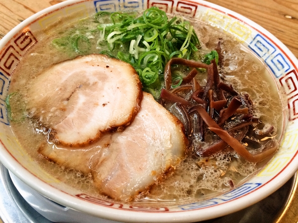 やっぱりおいしかった。博多だるまラーメン！
