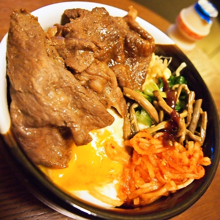 焼肉ナムル丼