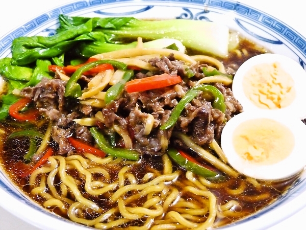 青椒肉絲麺