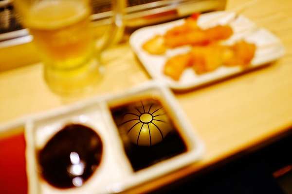 串揚げ店にて