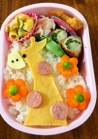 幼稚園年中娘の弁当
