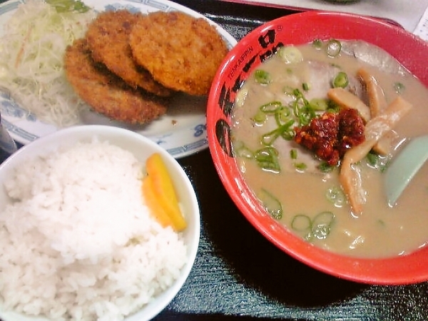 天一のヒレカツ定食