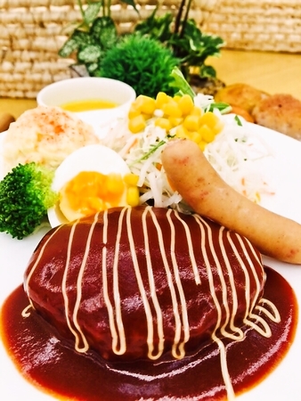 特性デミグラスハンバーグ♪