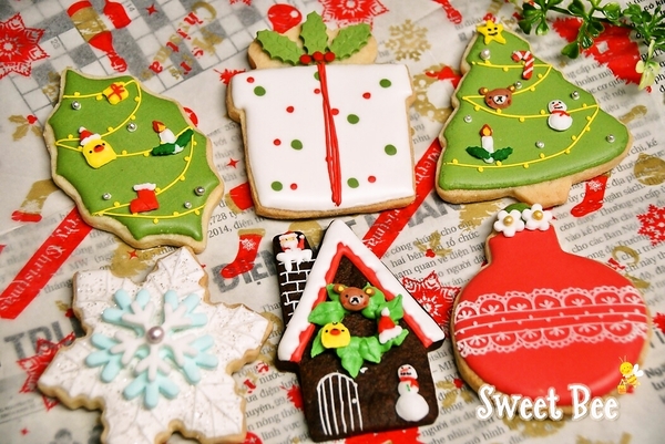 クリスマス　アイシングクッキー