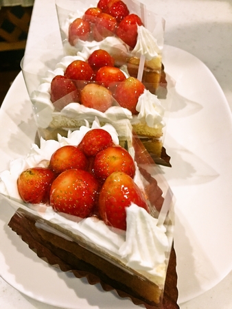なつおとめショートケーキ