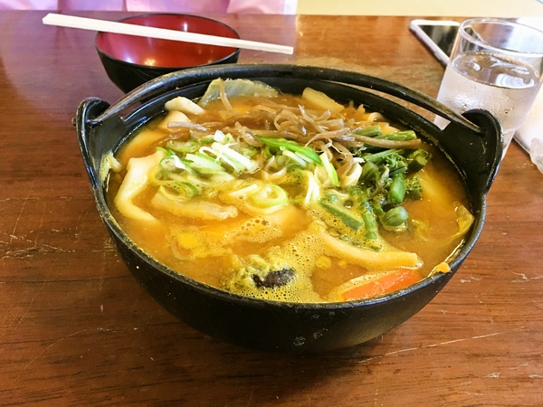 ほうとう小作のカボチャほうとう