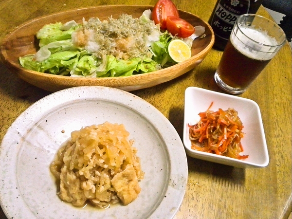 スピード大根料理３種(≧▽≦)
