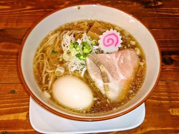 麺屋ソミーズの「さんま干ししょうゆ」１.５盛り