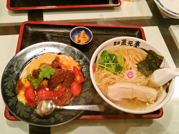 牛バラトマト～オムライス&塩そば⭐