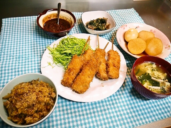 １０月２４日の晩御飯　ｂｙがみがみＭＡＭＡ