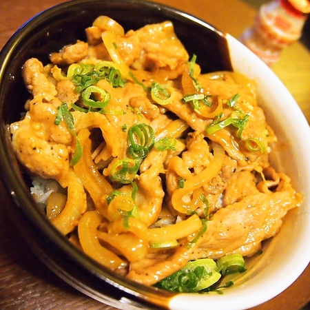 生姜焼き丼。