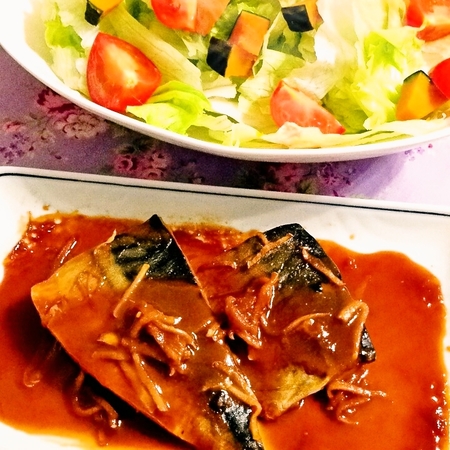 定食屋の「鯖の味噌煮！」