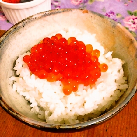 手作り生いくらは最高☆