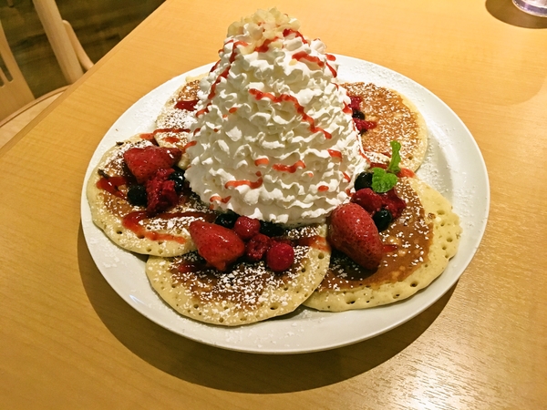 エッグスシングス冬限定パンケーキ