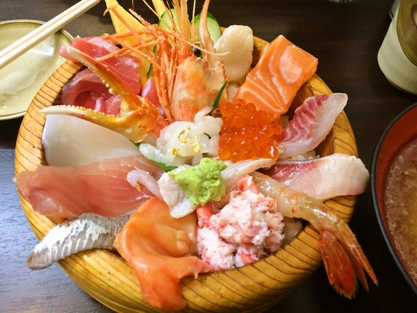 金沢の海鮮丼