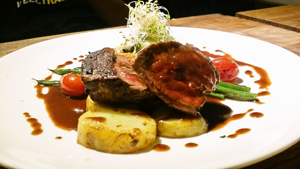 Roast Beef with veggie