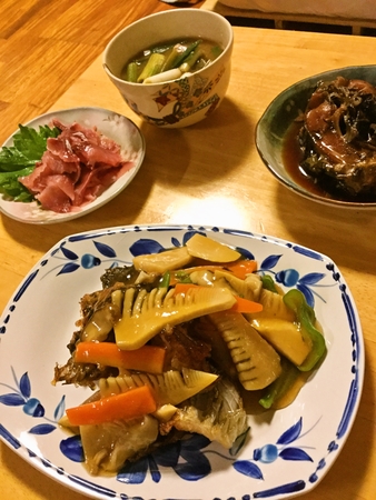 佐久鯉で作った糖醋鯉魚