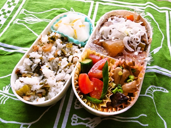 牛すじと根菜のどて煮弁当