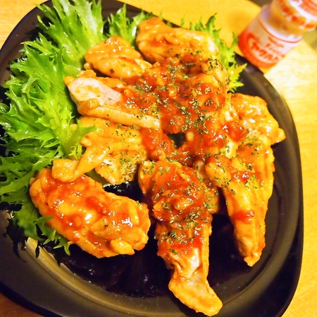 トマトソース鶏肉。