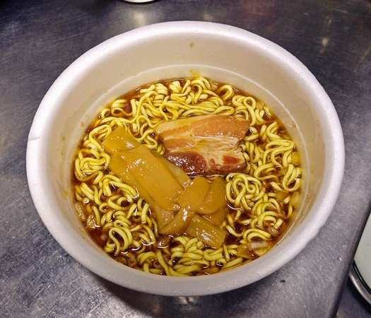 竹岡式のカップ麺⭐