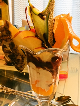 あんでるせんのチョコレートパフェ