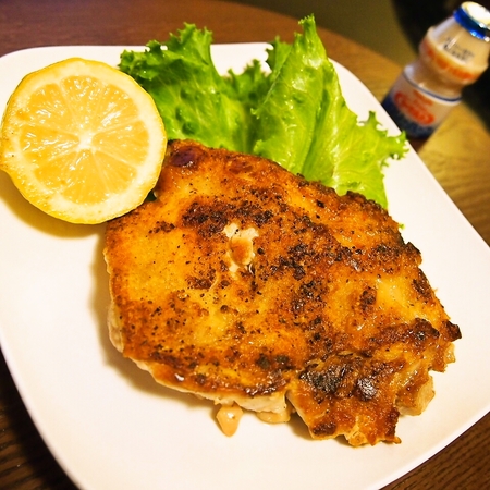 チキンステーキ。