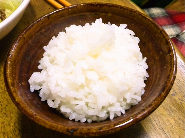 炊きたて白飯が生きる力です