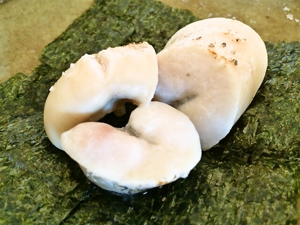 トラフグの白子焼き