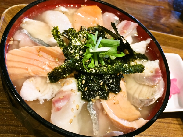 てんや箱崎店のの海鮮茶漬け