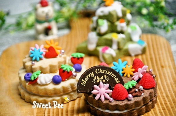 クッキーケーキ　Xmasバージョン