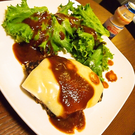 ハンバーグ。