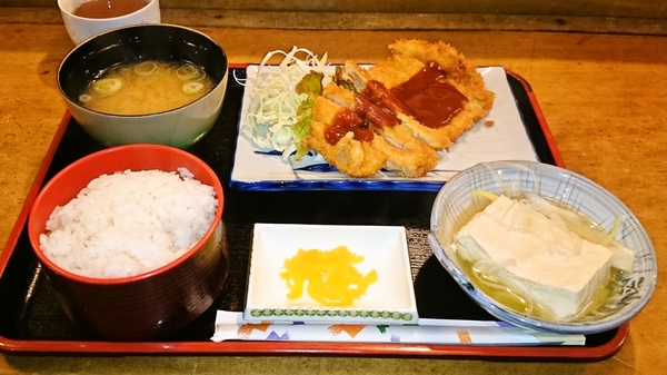 今日の日替わり定食＠福知山駅前の丹波茶屋