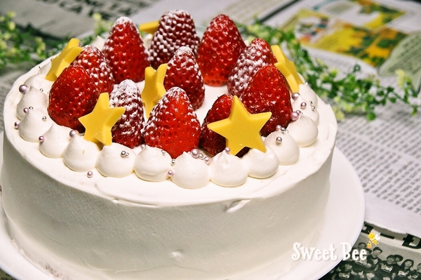 イチゴのショートケーキ