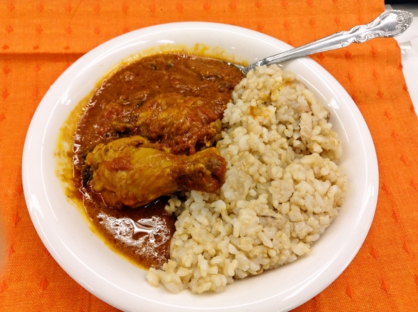 トマト味のカレー
