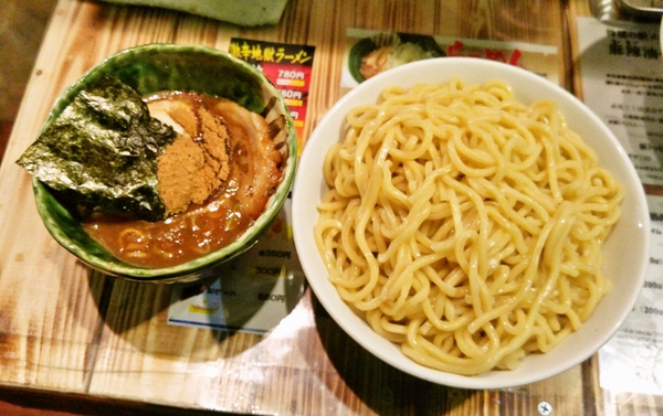 燻製玉子のつけめん☆
