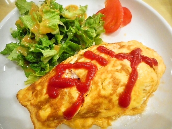 ＴＢＳ放送センター内のカフェで食べた「ダメなオムライス」 by COCOちゃ