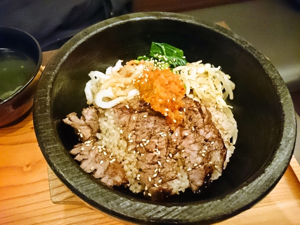 石焼きカルビビビンパ！