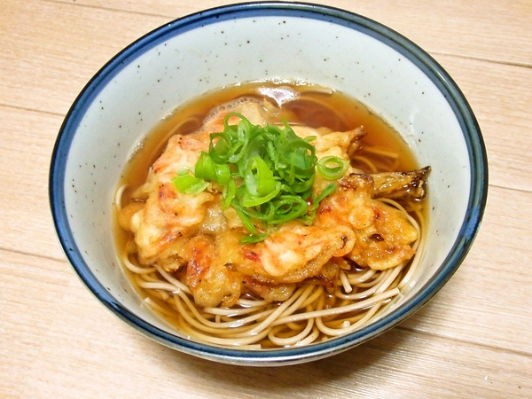 サクラエビかきあげそば
