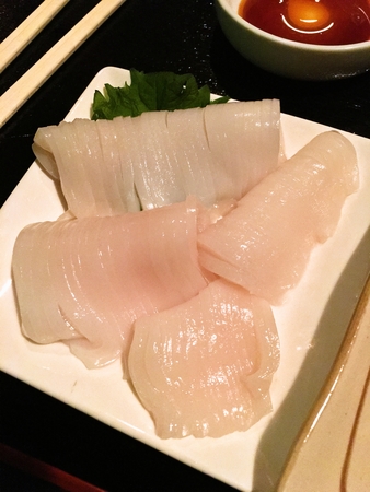 釧路炉端おれん家　いかの刺身